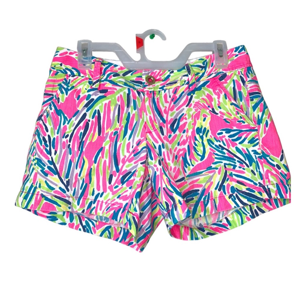 Lily Pulitzer Callahan Shorts Pink Multi-Color Size 4